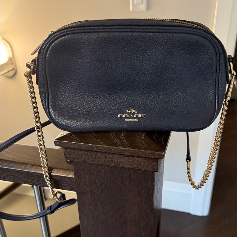 Coach Crossbody Bag with Gold Chain